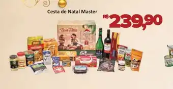 Supermercados Savegnago Cesta de Natal Master oferta