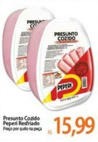Atacadão Presunto Cozido Peperi Resfriado oferta