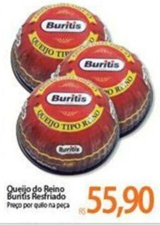 Atacadão Queijo do Reino Buritis Resfriado oferta