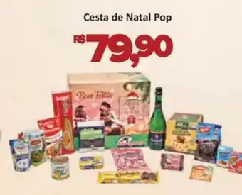 Supermercados Savegnago Cesta de Natal Pop oferta