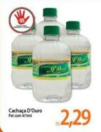 Atacadão Cachaca D'Ouro 475ml oferta