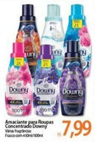Atacadão Amaciante para roupas Concentrado Downy oferta