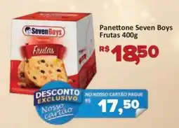 Supermercados Savegnago Panettone Seven Boys Frutas oferta