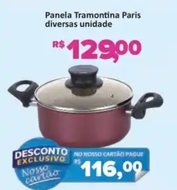 Supermercados Savegnago Panela Tramontina Paris diversas unidade oferta