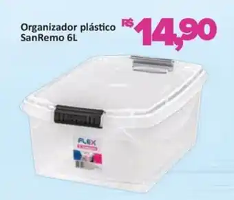 Supermercados Savegnago Organizador plástico SanRemo oferta
