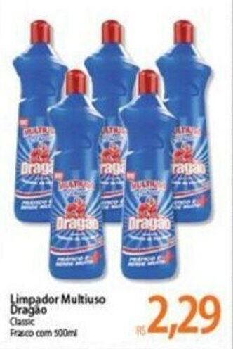 Atacadão Limpador Multiuso Dragao 500ml oferta