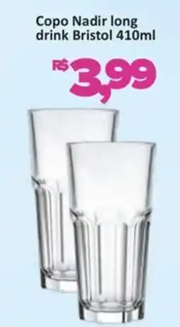 Supermercados Savegnago Copo Nadir long drink Bristol oferta