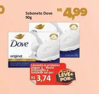 Supermercados Savegnago Sabonete Dove oferta