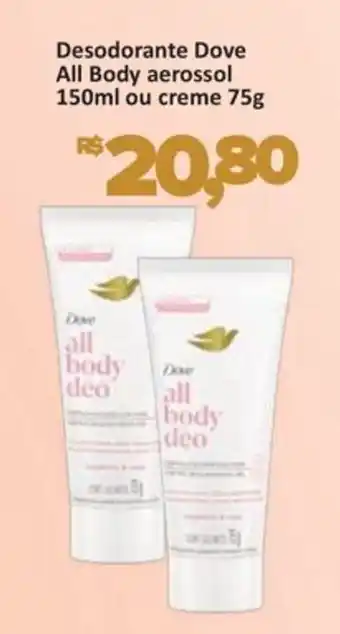 Supermercados Savegnago Desodorante Dove oferta