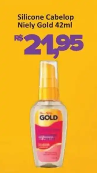 Supermercados Savegnago Silicone Cabelop Niely Gold oferta