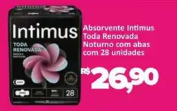 Supermercados Savegnago Absorvente Intimus Toda Renovada Noturno oferta