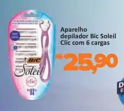 Supermercados Savegnago Aparelho depilador Bic Soleil Clic oferta