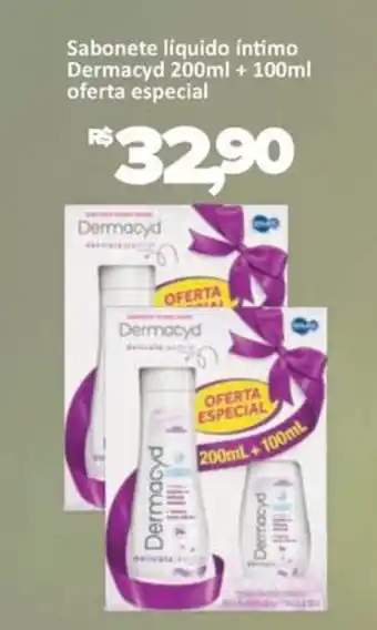 Supermercados Savegnago Sabonete líquido íntimo Dermacyd oferta