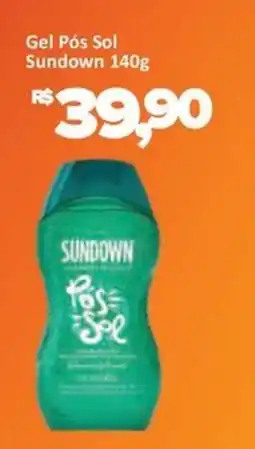 Supermercados Savegnago Gel Pós Sol Sundown oferta