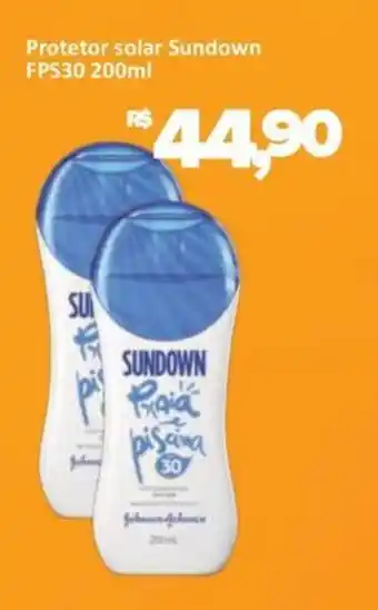Supermercados Savegnago Protetor solar Sundown FPS30 oferta
