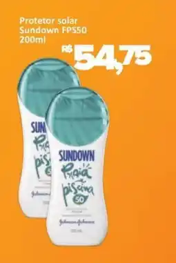 Supermercados Savegnago Protetor solar Sundown FPS50 oferta