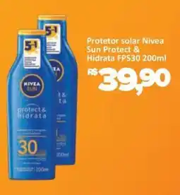 Supermercados Savegnago Protetor solar Nivea Sun Protect & Hidrata FPS30 oferta
