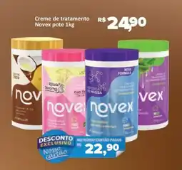 Supermercados Savegnago Creme de tratamento Novex pote oferta