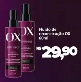Supermercados Savegnago Fluido de reconstrução OX oferta