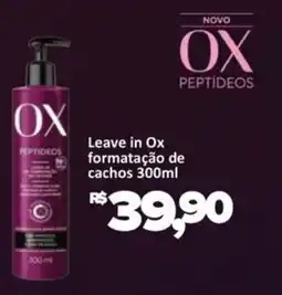 Supermercados Savegnago Leave in Ox formatação de cachos oferta