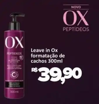 Supermercados Savegnago Leave in Ox formatação de cachos oferta