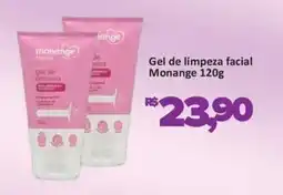 Supermercados Savegnago Gel de limpeza facial Monange oferta