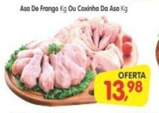 Cercadão Asa de Frango 1kg ou Coxinha Da Asa 1kg oferta