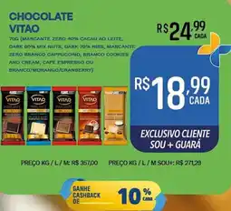 Supermercado Guará Chocolate vitao oferta