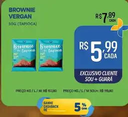 Supermercado Guará Brownie vergan oferta