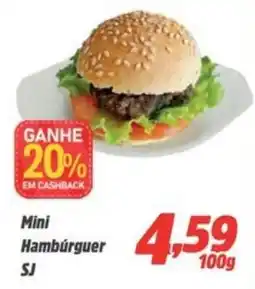 Sj Supermercados Mini Hambúrguer SJ oferta
