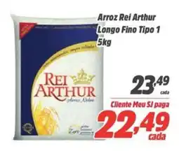 Sj Supermercados Arroz Rei Arthur Longo Fino Tipo 1 oferta