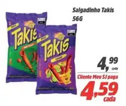 Sj Supermercados Salgadinho Takis oferta