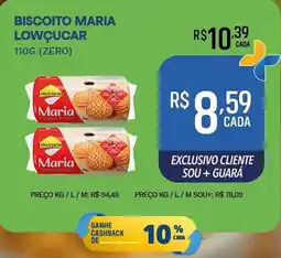 Supermercado Guará Biscoito maria lowçucar oferta