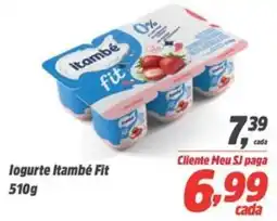 Sj Supermercados logurte Itambé Fit oferta