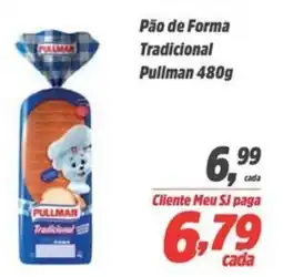 Sj Supermercados Pão de Forma Tradicional Pullman oferta