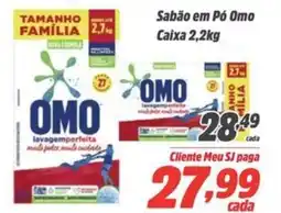 Sj Supermercados Sabão em Pó Omo oferta