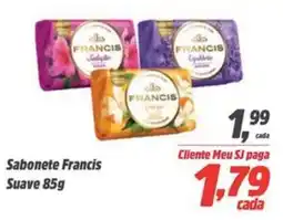 Sj Supermercados Sabonete Francis Suave oferta