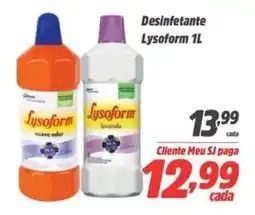 Sj Supermercados Desinfetante Lysoform oferta