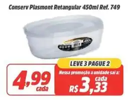 Sj Supermercados Conserv Plasmont Retangular oferta