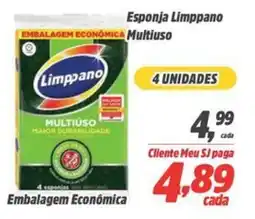 Sj Supermercados Esponja Limppano Multiuso oferta
