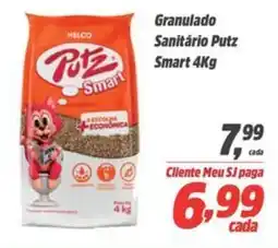 Sj Supermercados Granulado Sanitário Putz Smart oferta
