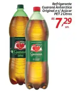 Comper Refrigerante Guaraná Antarctica Original e s/ Açúcar PET oferta