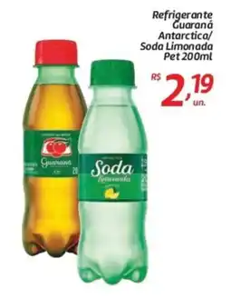 Comper Refrigerante Guaraná Antarctica/ Soda Limonada Pet oferta