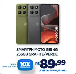 DB Supermercados Smartph moto g15 4g 256GB GRAFITE/VERDE oferta