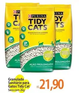 Atacadão Granulado Sanitário para Gatos Tidy Cat oferta