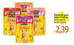 Atacadão Alimento para Gatos Friskies Vários sabores Sachê oferta