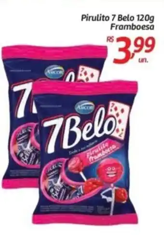 Pirulito 7 Belo Framboesa