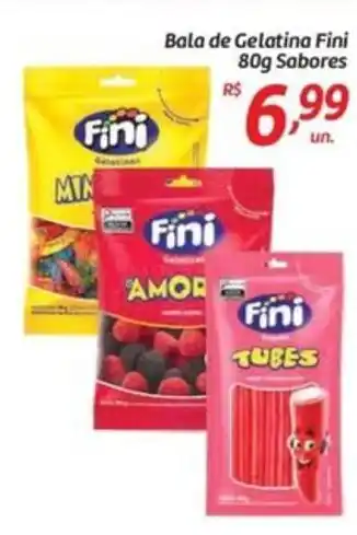 Bala de Gelatina Fini Sabores