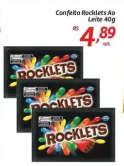 Comper Confeito Rocklets Ao Leite oferta