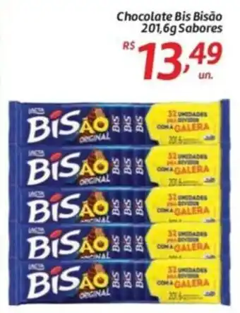 Comper Chocolate Bis Bisão Sabores oferta
